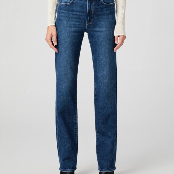 PAIGE Stevie straight leg jeans in soundcheck new nvr worn sz 30 w/33” inseam! - Picture 2 of 9